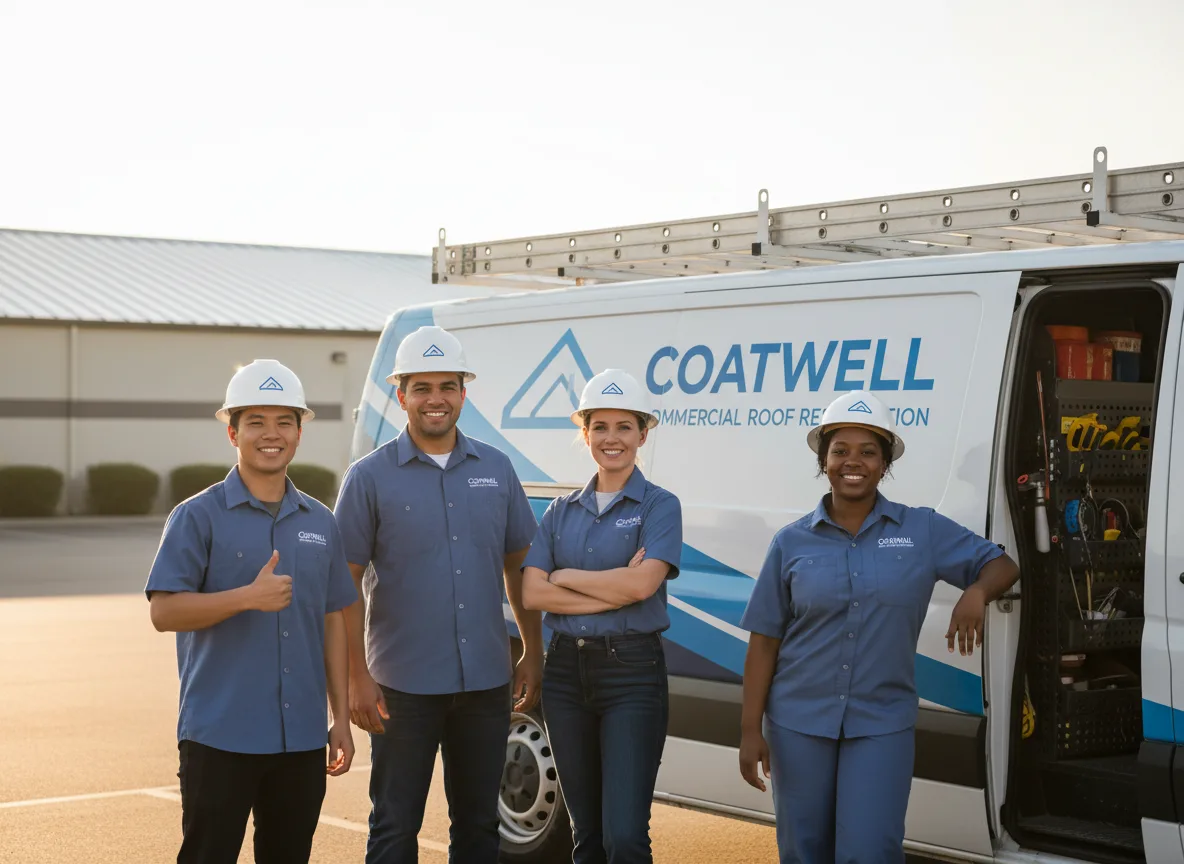 Commercial roof coating company in Riner, VA